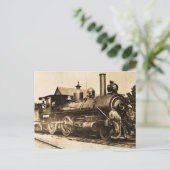 リディン・ザ・トレイン・ヴィンテージ鉄道 ポストカード (スタンド正面)