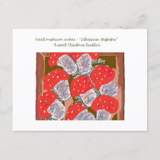 リトアニアのクリスマスの伝統 シーズンポストカード