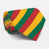 リトアニアのネクタイ，ファッションリトアニア国旗のビジネス ネクタイ (ロール)