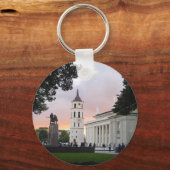 リトアニアのヴィリニュスにあるカテドラル広場 – - キーホルダー (正面)