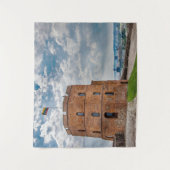 リトアニアのヴィリニュスにあるゲディミナスタワー タペストリー (正面)