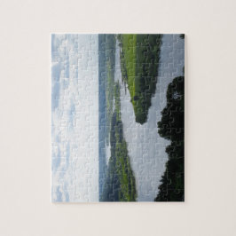 リトアニアのヴィルキジャにあるネムナス川 – - ジグソーパズル