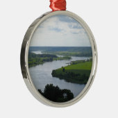 リトアニアのヴィルキジャにあるネムナス川 – - メタルオーナメント (右)