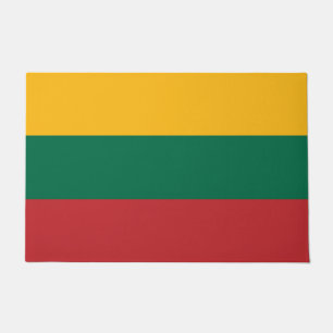 リトアニアの国旗 ドアマット