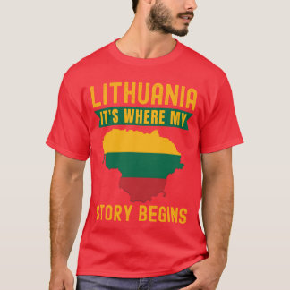リトアニアの少女 Tシャツ