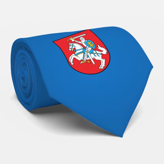 リトアニアの紋章 ネクタイ (ロール)