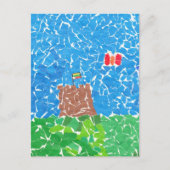 リトアニアへようこそ! ポストカード (正面)