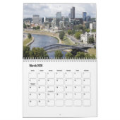 リトアニアカレンダー カレンダー (3月 2026)