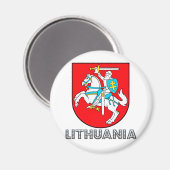 リトアニアコートオブアームズ マグネット (正面/裏面)