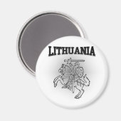 リトアニアコートオブアームズ マグネット (正面/裏面)