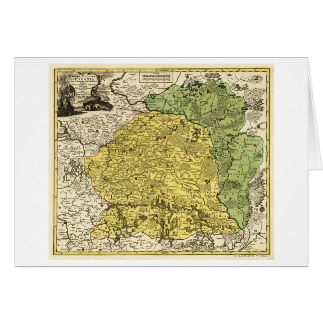 リトアニアパノラママップリトアニア (正面横)