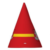 リトアニアパーティー帽子ビリニュス国旗 パーティーハット (右)