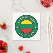 リトアニアリエトゥヴァ スタンダードカクテルナプキン (インサイチュ)