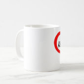 リトアニア人I愛 コーヒーマグカップ (正面左)