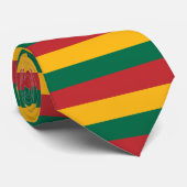 リトアニア国旗とネクタイ ネクタイ (ロール)