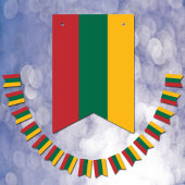 リトアニア国旗とパーティーリトアニア国旗結婚/s バンティングフラッグ