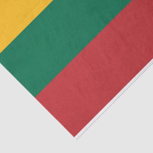 リトアニア国旗を掲げた愛国的ティッシュペーパー 薄葉紙 (詳細)