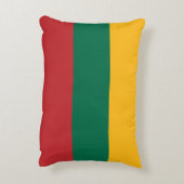 リトアニア国旗 アクセントクッション (裏面(縦))