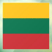 リトアニア国旗 ウィンドウサイン (シート3)