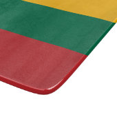 リトアニア国旗 カッティングボード (角)