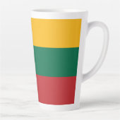 リトアニア国旗 カフェラテマグ (右)