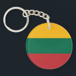 リトアニア国旗 キーホルダー<br><div class="desc">リトアニアの愛国国旗。</div>