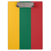 リトアニア国旗 クリップボード (正面)