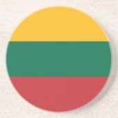 リトアニア国旗 コースター (正面)