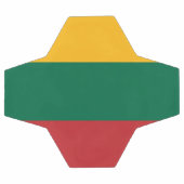 リトアニア国旗 サッカーボール (フラット)