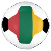 リトアニア国旗 サッカーボール (回転)