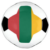 リトアニア国旗 サッカーボール (回転)