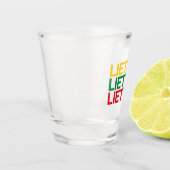 リトアニア国旗 ショットグラス (左)