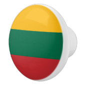 リトアニア国旗 セラミックノブ (右)