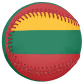 リトアニア国旗 ソフトボール (正面左)