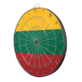 リトアニア国旗 ダーツボード (正面右)