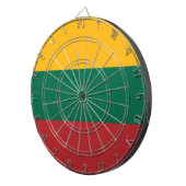 リトアニア国旗 ダーツボード (正面右)