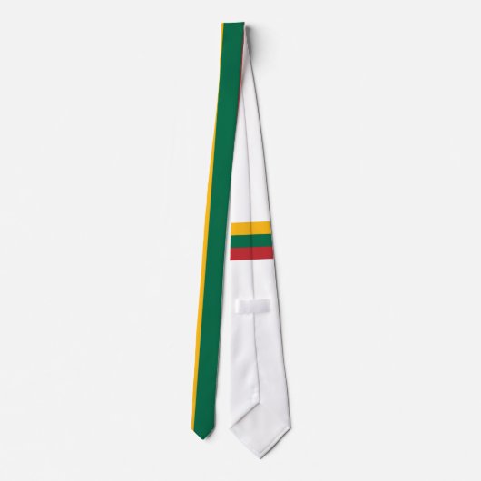 リトアニア国旗 ネクタイ (裏面)