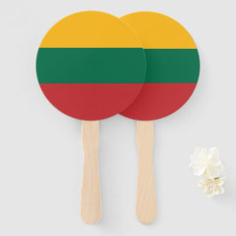 リトアニア国旗 ハンドファン