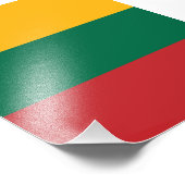 リトアニア国旗 フォトプリント            (角)