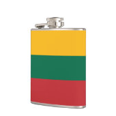 リトアニア国旗 フラスク (左)