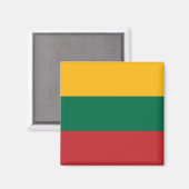 リトアニア国旗 マグネット (正面/裏面)
