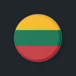リトアニア国旗 マグネット<br><div class="desc">リトアニア国旗</div>