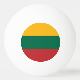 リトアニア国旗 卓球ボール