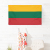リトアニア国旗 横断幕 (インサイチュ)