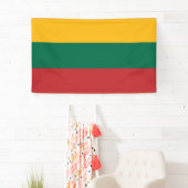 リトアニア国旗 横断幕 (インサイチュ)