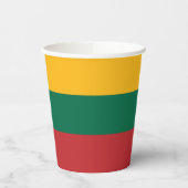 リトアニア国旗 紙コップ (左)