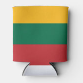リトアニア国旗 缶クーラー (正面)