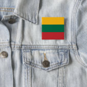 リトアニア国旗 缶バッジ (インサイチュ)