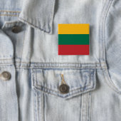 リトアニア国旗 缶バッジ (インサイチュ)