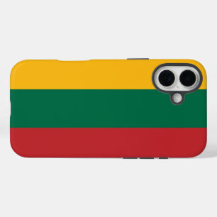 リトアニア国旗 iPhone 16 PLUSケース